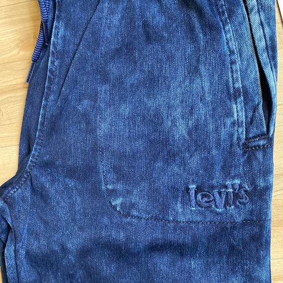 🆕Levi's® Girl's Soft Knit Denim Jogger Pants Sz Large - Picture 12 of 12